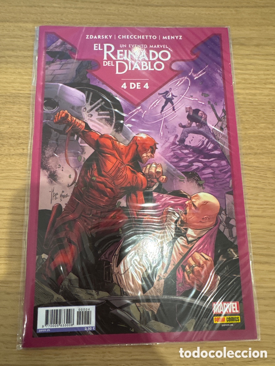 Comics: El reinado del diablo 4 (de 4) (grapa) - Zdarsky, Checchetto, Menyz - Panini / Marvel