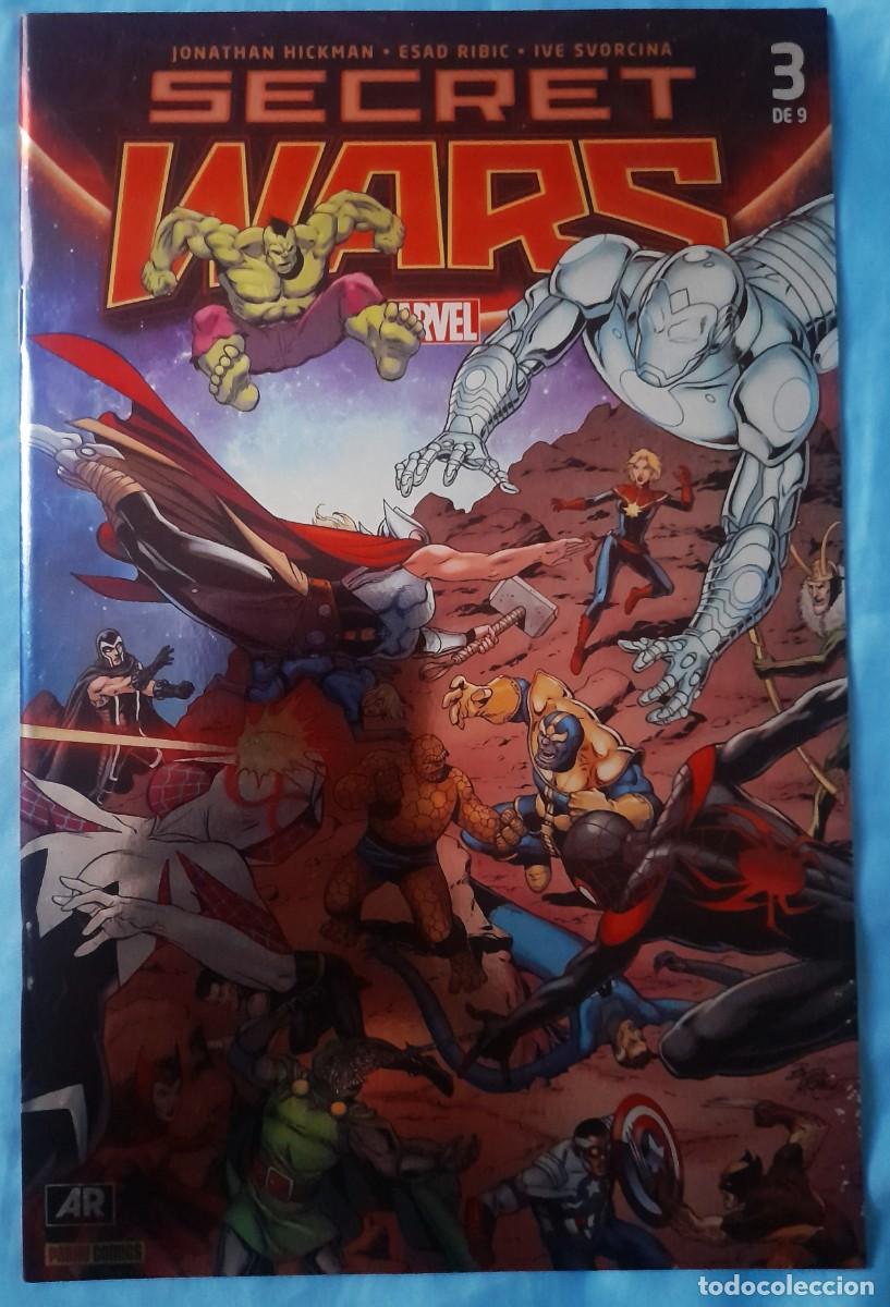 C&oacute;mics: Secret Wars - Serie Completa De 9 Comics - Marvel - Panini - Foto 5
