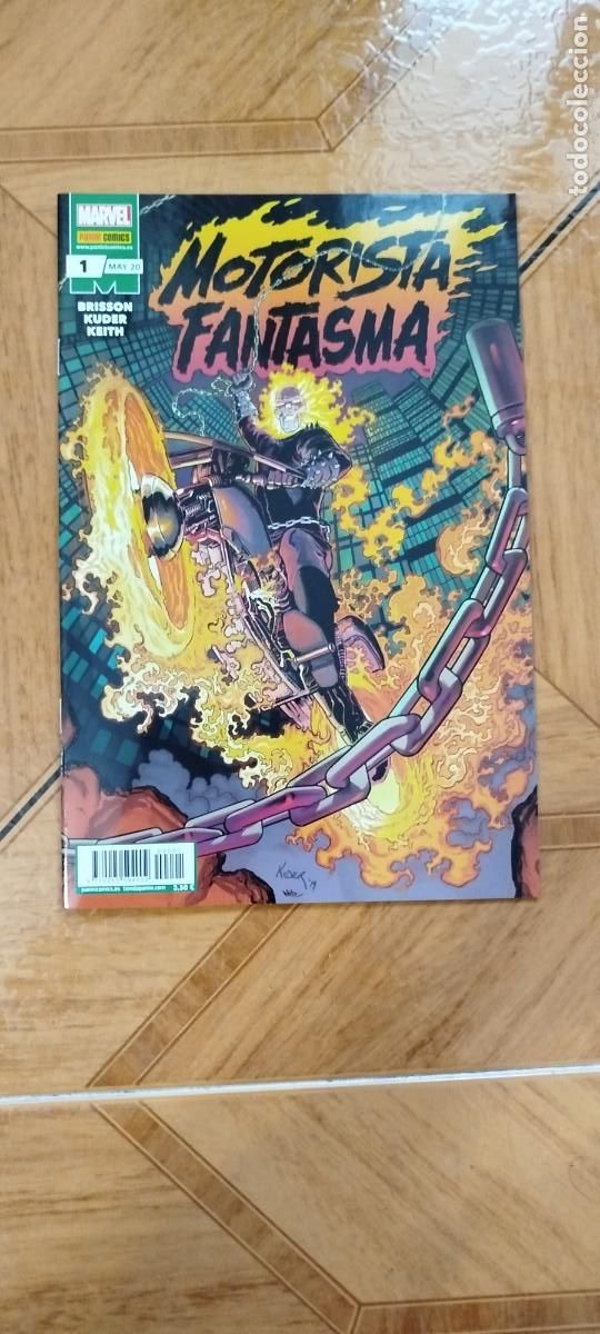 C&oacute;mics: C&oacute;mic Motorista Fantasma N&deg;1 Panini - Foto 1