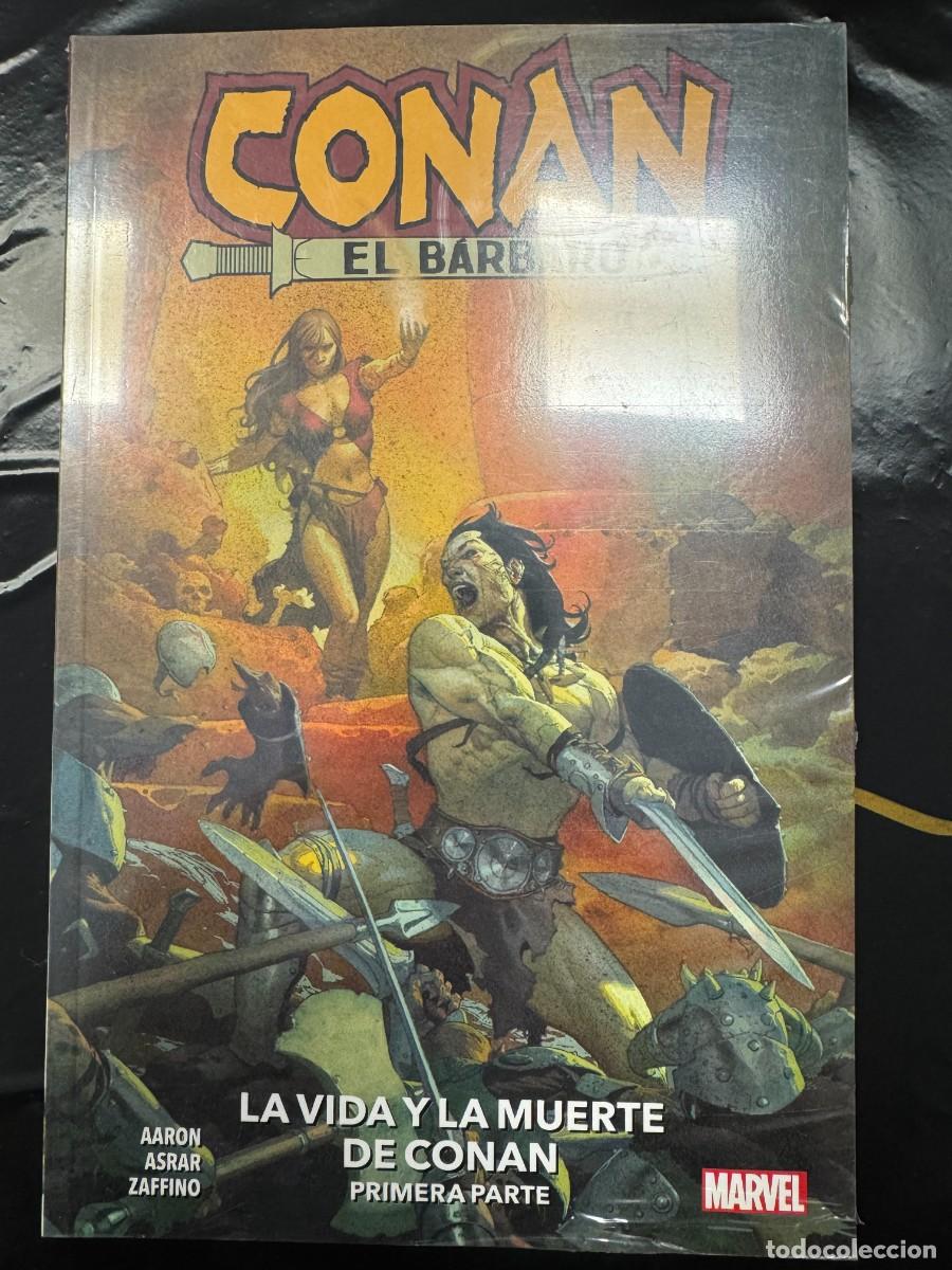 C&oacute;mics: CONAN EL B&Aacute;RBARO - LA VIDA Y LA MUERTE DE CONAN - PRIMERA PARTE - MARVEL - PANINI COMICS - Foto 1