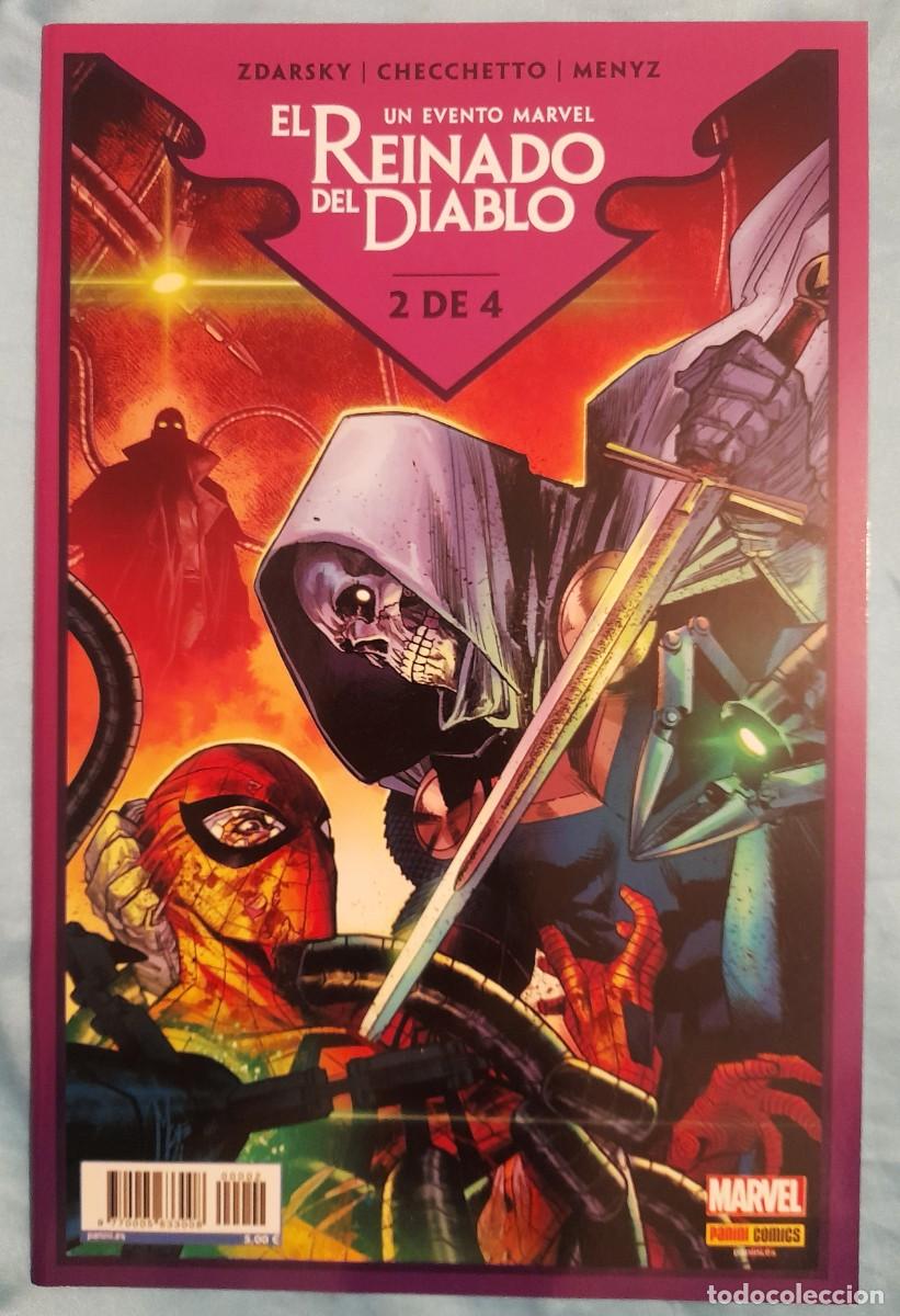 C&oacute;mics: El Reinado Del Diablo - Coleccion Completa de 5 comics - Marvel - Panini - Foto 3