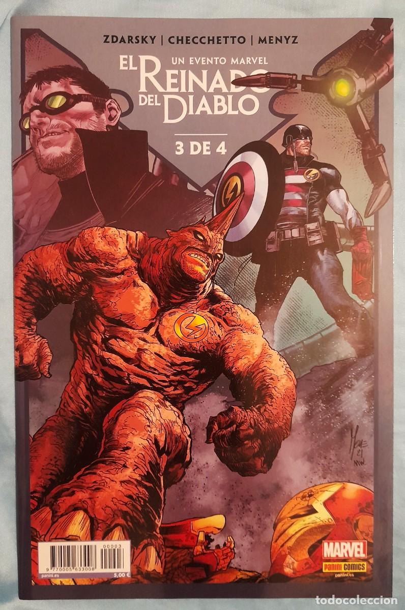 C&oacute;mics: El Reinado Del Diablo - Coleccion Completa de 5 comics - Marvel - Panini - Foto 4