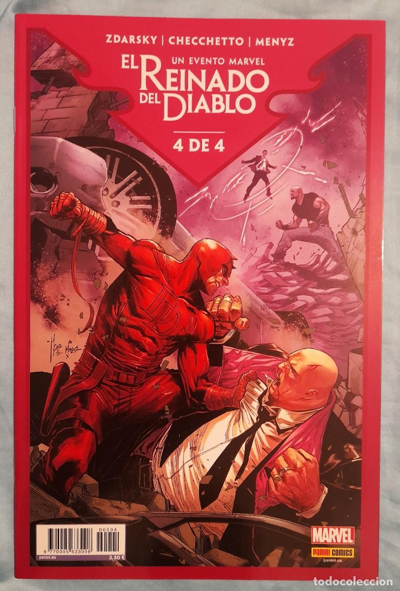 C&oacute;mics: El Reinado Del Diablo - Coleccion Completa de 5 comics - Marvel - Panini - Foto 5
