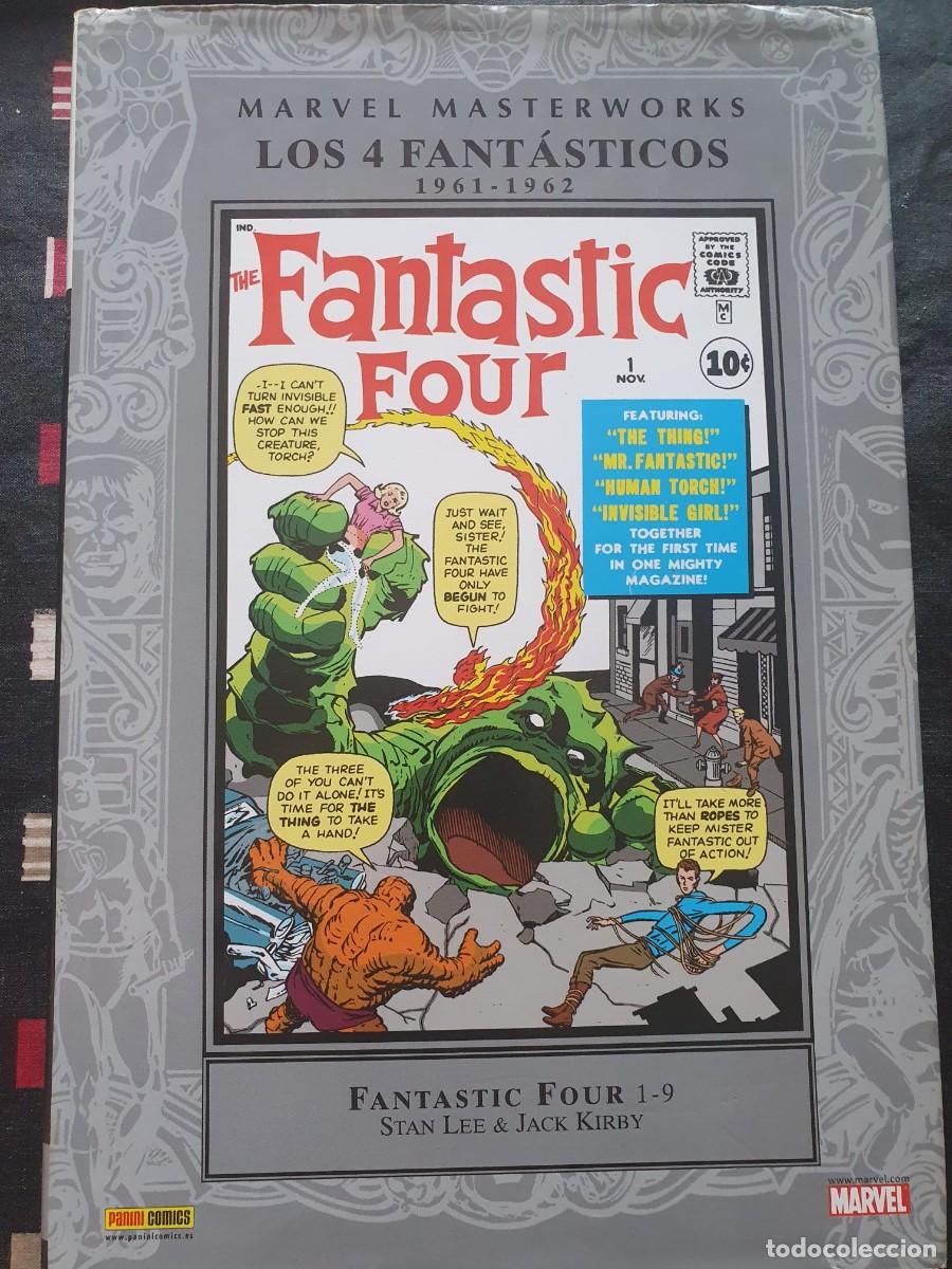 C&oacute;mics: MARVEL MASTERWORKS LOS 4 FANTASTICOS N&ordm; 1 TOMO 2007 - Foto 2