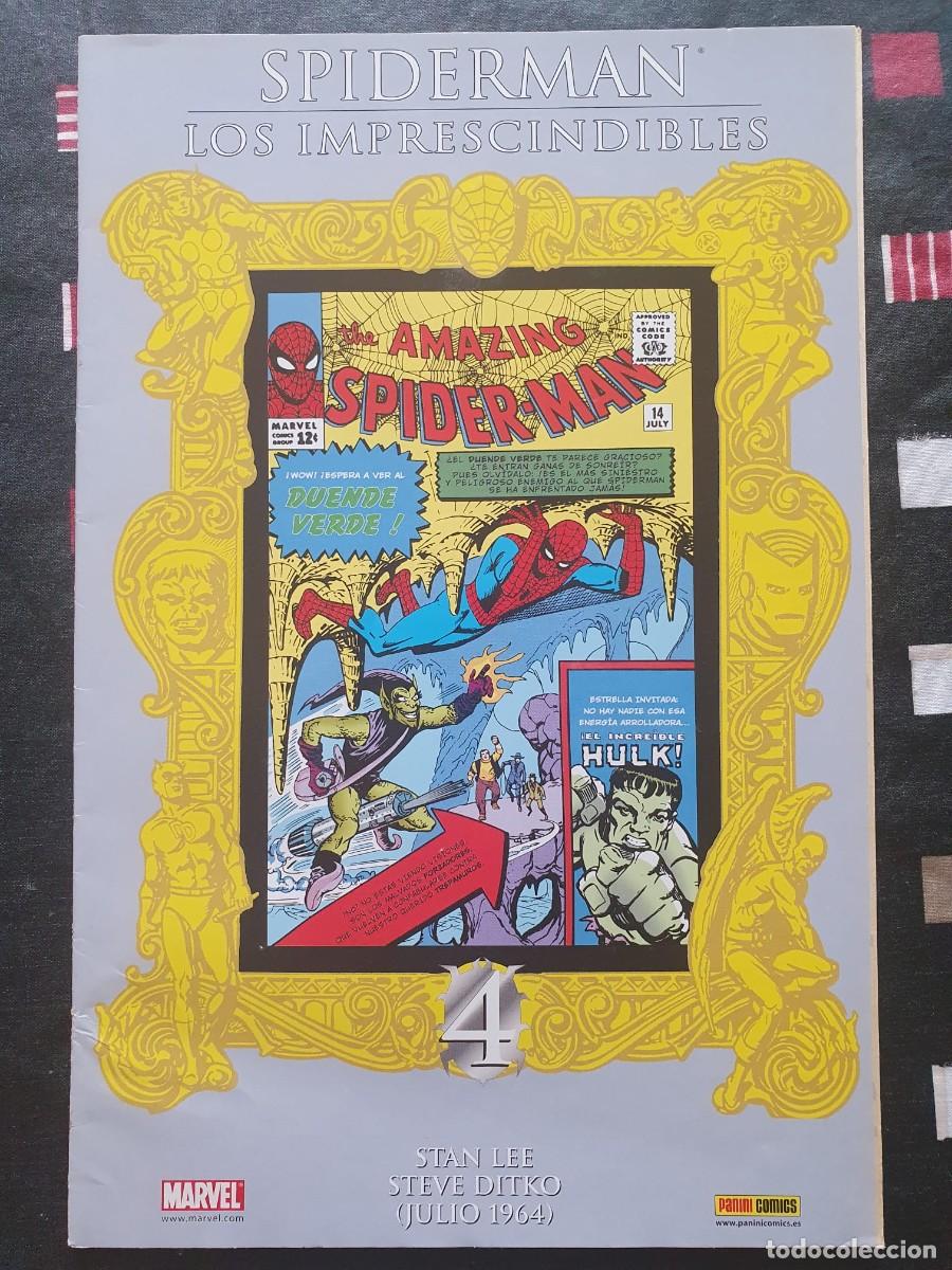 C&oacute;mics: SPIDERMAN LOS IMPRESCINDIBLES N&ordm; 4 COMIC GRAPA PANINI 2007 - Foto 1
