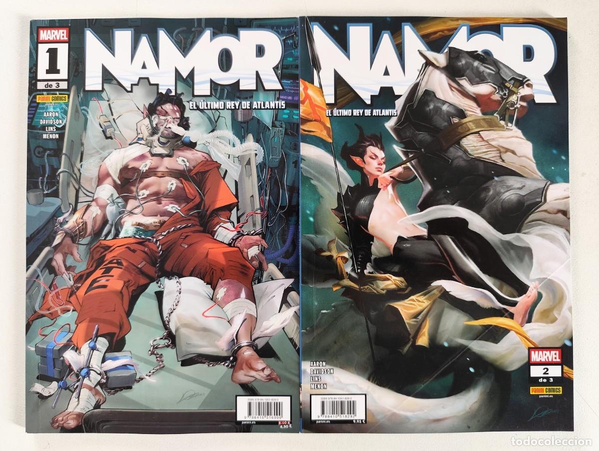 C&oacute;mics: NAMOR EL &Uacute;LTIMO REY DE ATLANTIS # 1-2 ~ MARVEL/PANINI (2024) - Foto 1