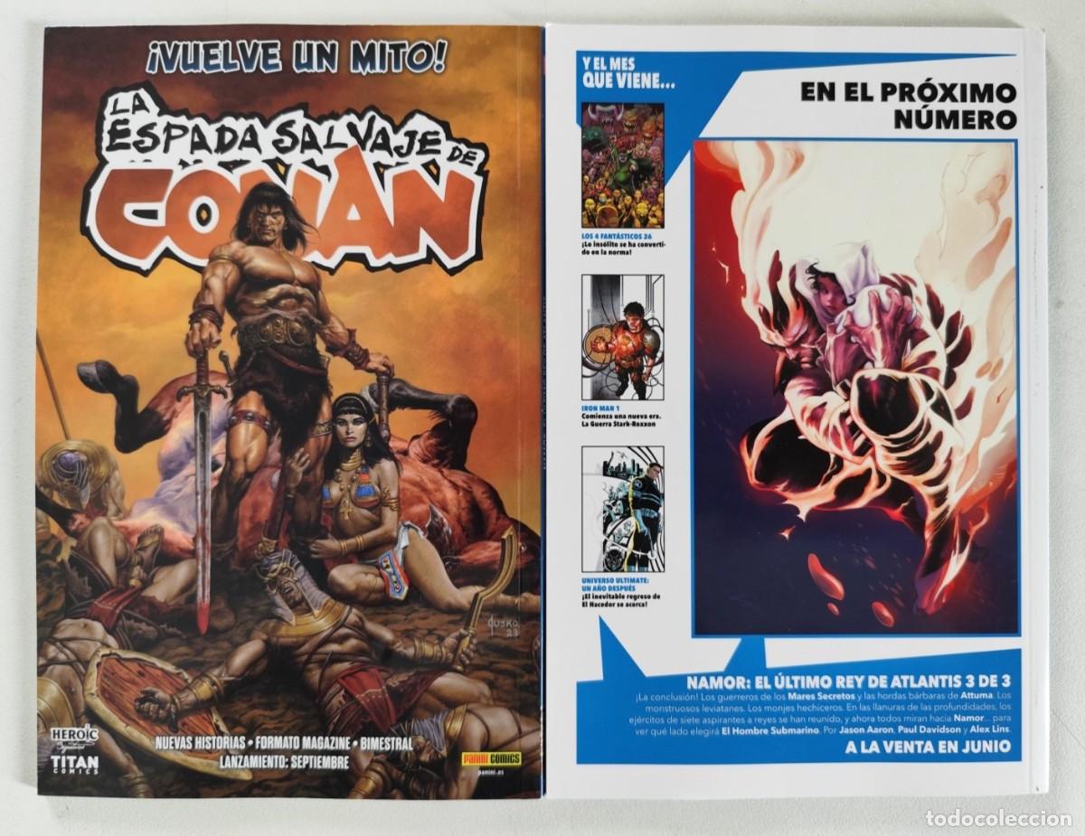 C&oacute;mics: NAMOR EL &Uacute;LTIMO REY DE ATLANTIS # 1-2 ~ MARVEL/PANINI (2024) - Foto 2