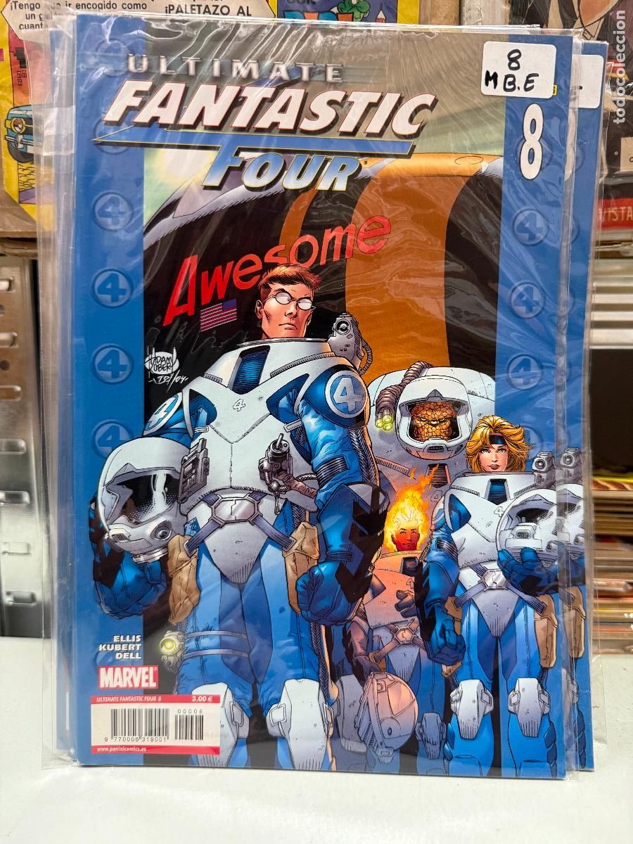 C&oacute;mics: FANTASTIC FOUR ULTIMATE EDITORIAL PANINI NUMERO 8 BUEN ESTADO - Foto 1