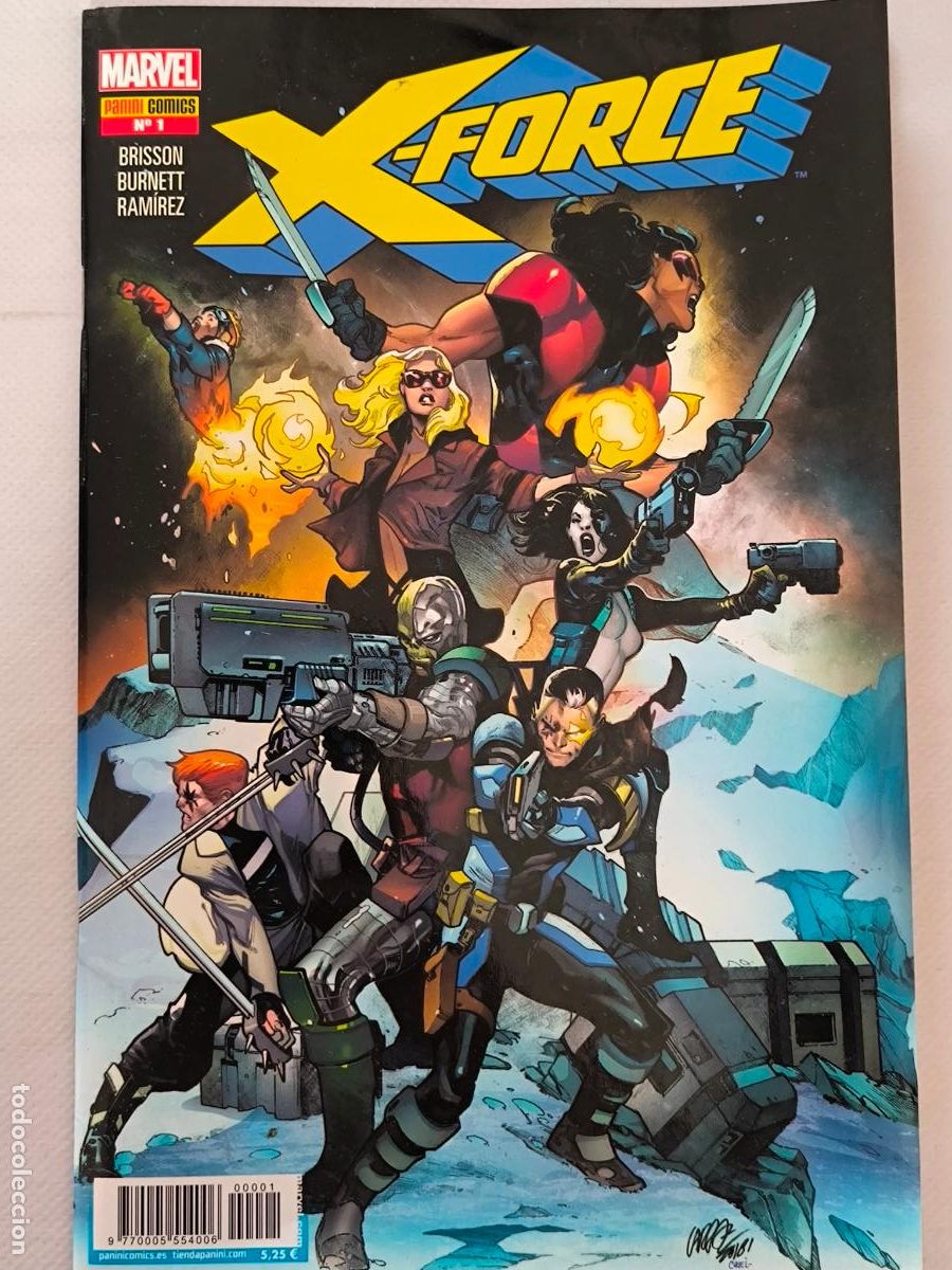 C&oacute;mics: X-FORCE N&ordm; 1 - MARVEL - PANINI (F2) - Foto 1