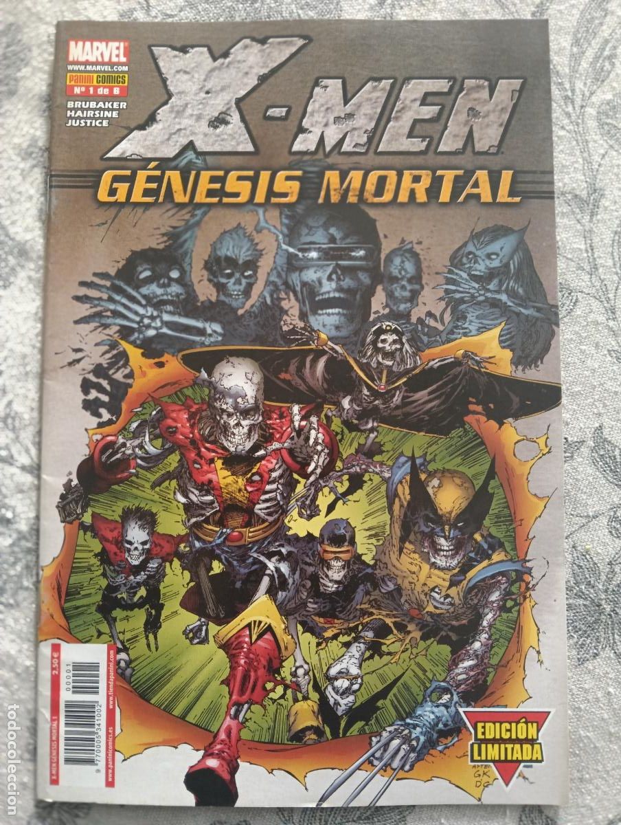 C&oacute;mics: X-MEN G&Eacute;NESIS MORTAL N&ordm; 1 DE 6 PANINI - Foto 1