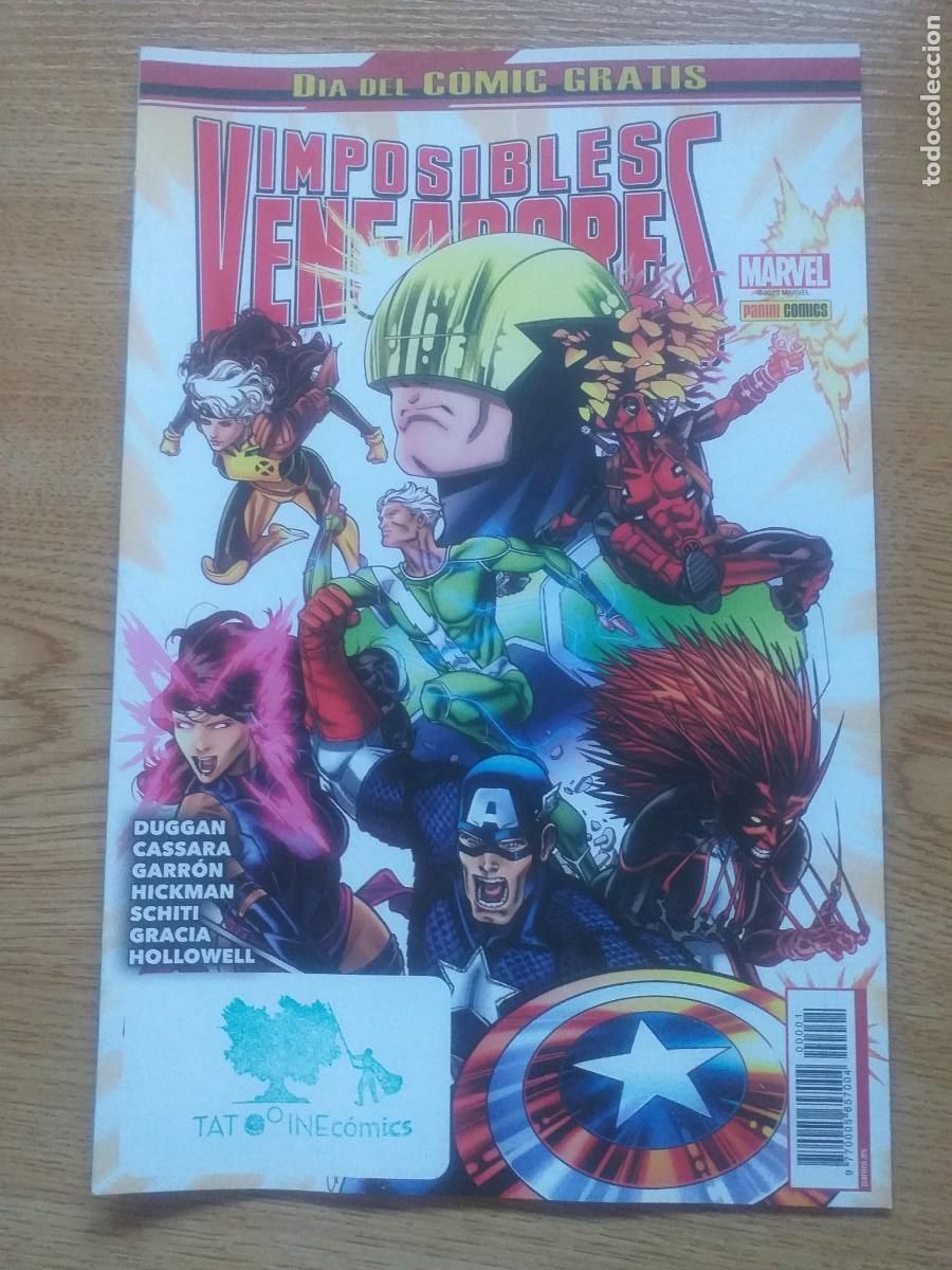 C&oacute;mics: DIA DEL COMIC GRATIS - IMPOSIBLES VENGADORES - PANINI - Foto 1