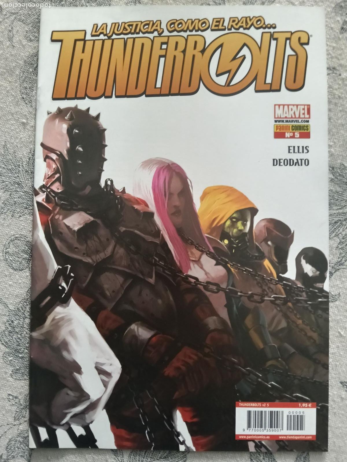 C&oacute;mics: Thunderbolts N &ordm; 5 PANINI - Foto 1