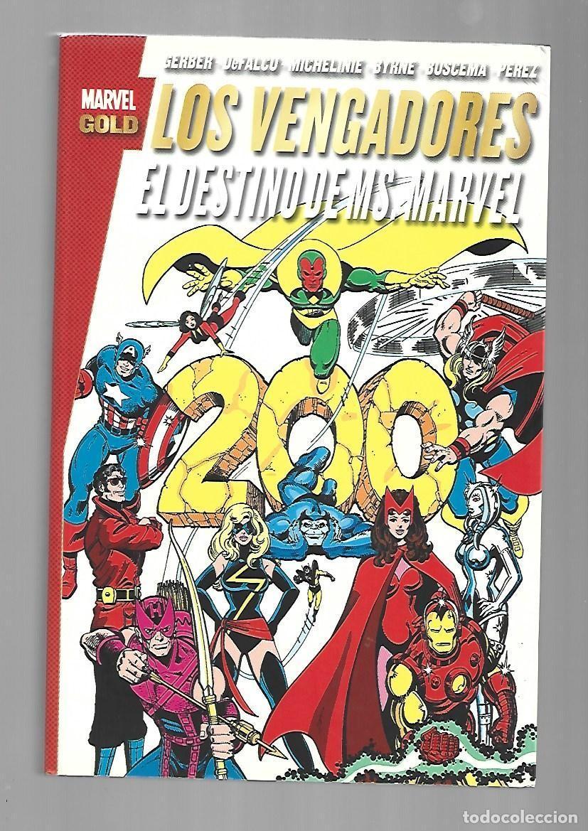 C&oacute;mics: Marvel Gold, Los Vengadores: El destino de Ms. Marvel, 2014, Panini, impecable - Foto 1
