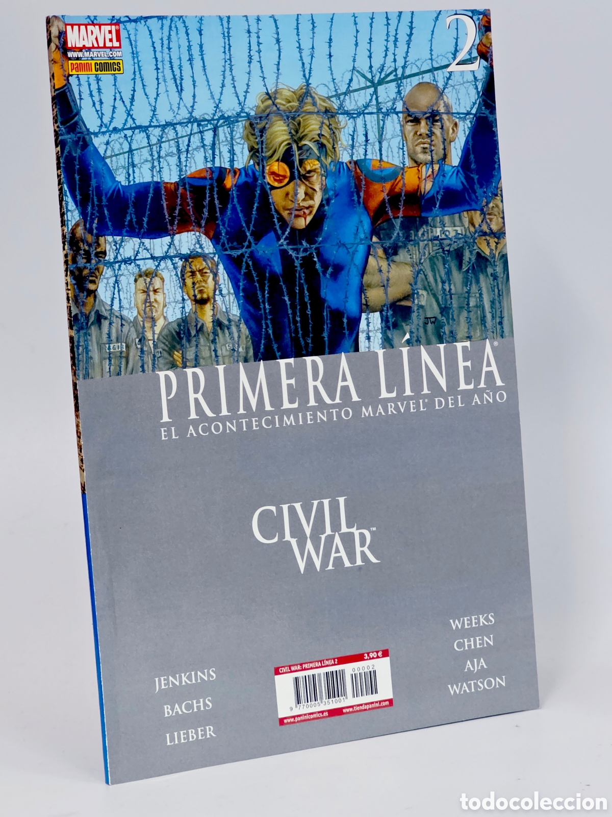 C&oacute;mics: C&Oacute;MIC DE KIOSCO CIVIL WAR PRIMERA L&Iacute;NEA 2 PANINI C&Oacute;MICS MARVEL - Foto 1