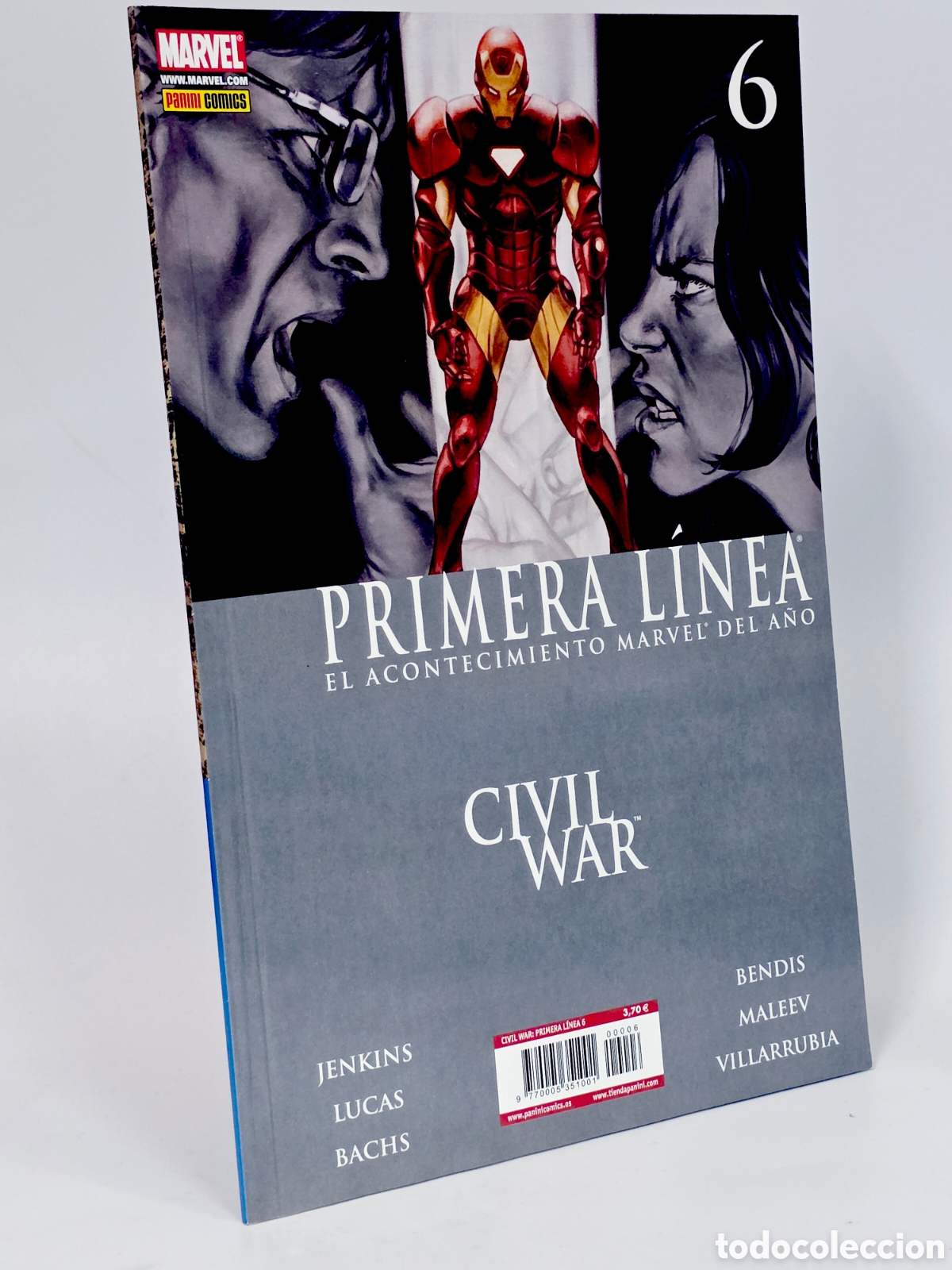 C&oacute;mics: C&Oacute;MIC DE KIOSCO CIVIL WAR PRIMERA L&Iacute;NEA 6 PANINI C&Oacute;MICS MARVEL - Foto 1