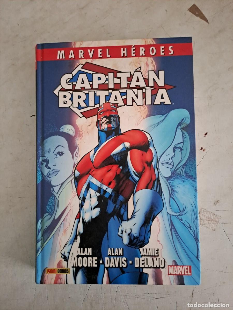 C&oacute;mics: Marvel h&eacute;roes, Capit&aacute;n Britania, Panini en perfecto estado - Foto 1