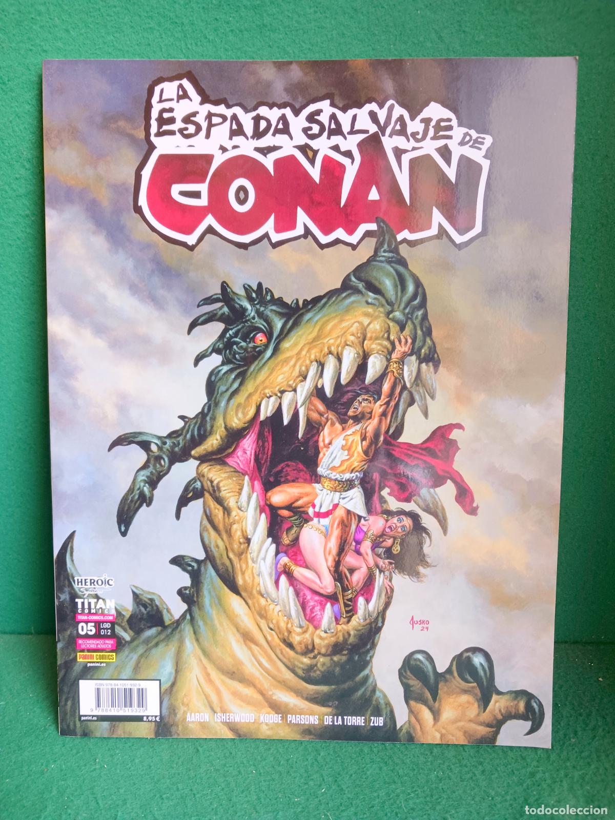 C&oacute;mics: TITAN PANINI COMICS - LA ESPADA SALVAJE DE CONAN - PERFECTO ESTADO - Foto 1