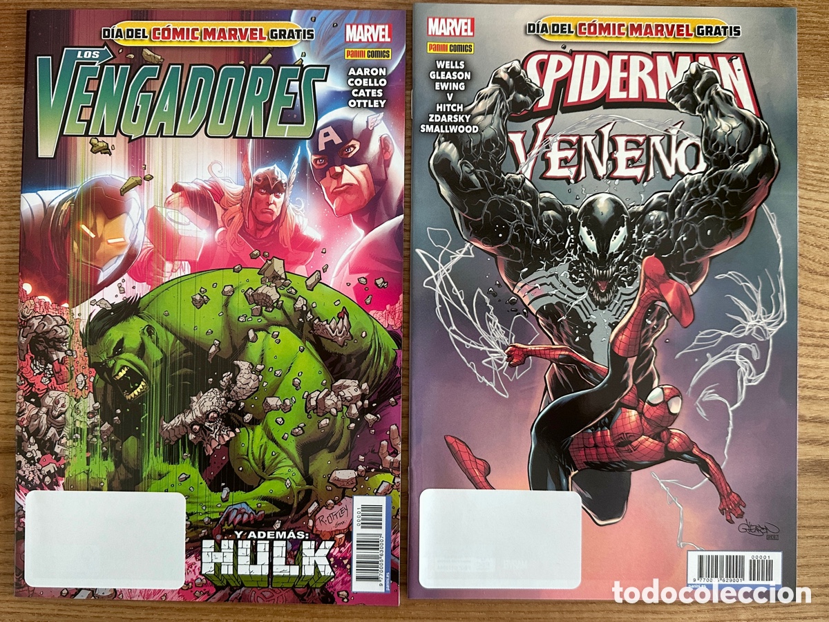 C&oacute;mics: C&oacute;mics Los Vengadores y Spiderman - Veneno (D&iacute;a del C&oacute;mic Marvel) - Foto 1