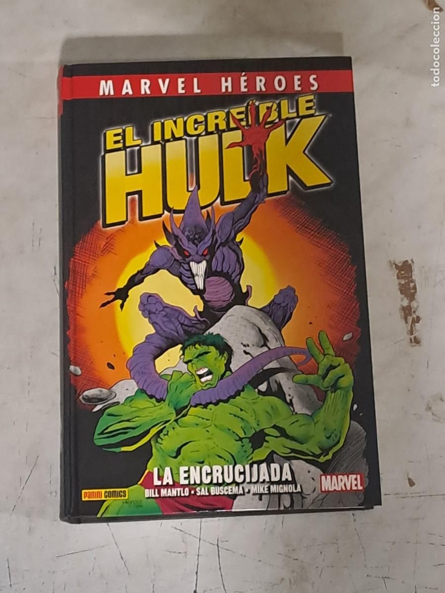 C&oacute;mics: Marvel h&eacute;roes, el incre&iacute;ble Hulk, la encrucijada, Panini en perfecto estado - Foto 1