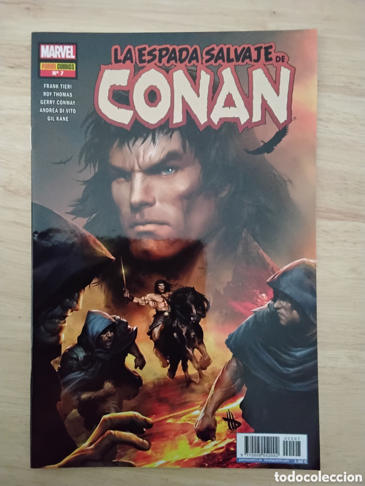 C&oacute;mics: LA ESPADA SALVAJE DE CONAN, N&Uacute;MERO 7, PANINI COMICS 2019 - Foto 1