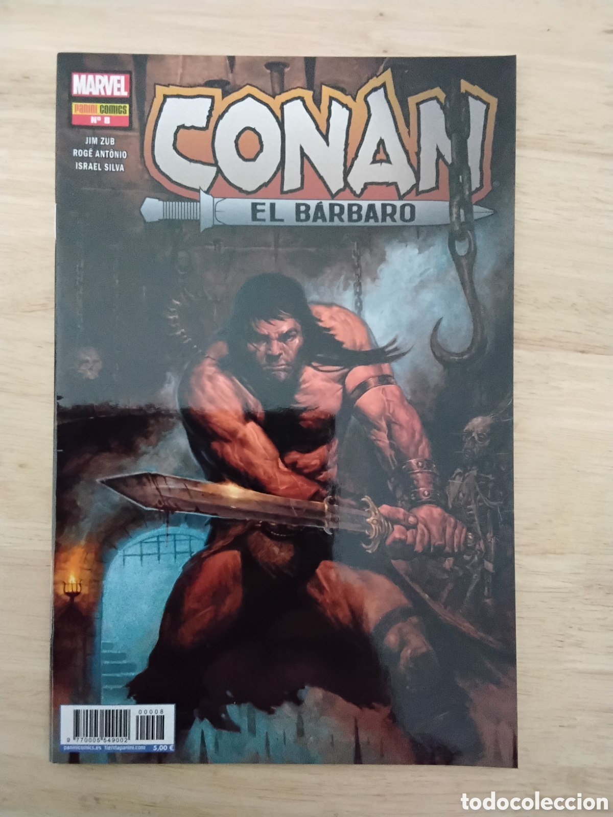 C&oacute;mics: CONAN EL BARBARO, N&Uacute;MERO 8, PANINI COMICS 2019 - Foto 1