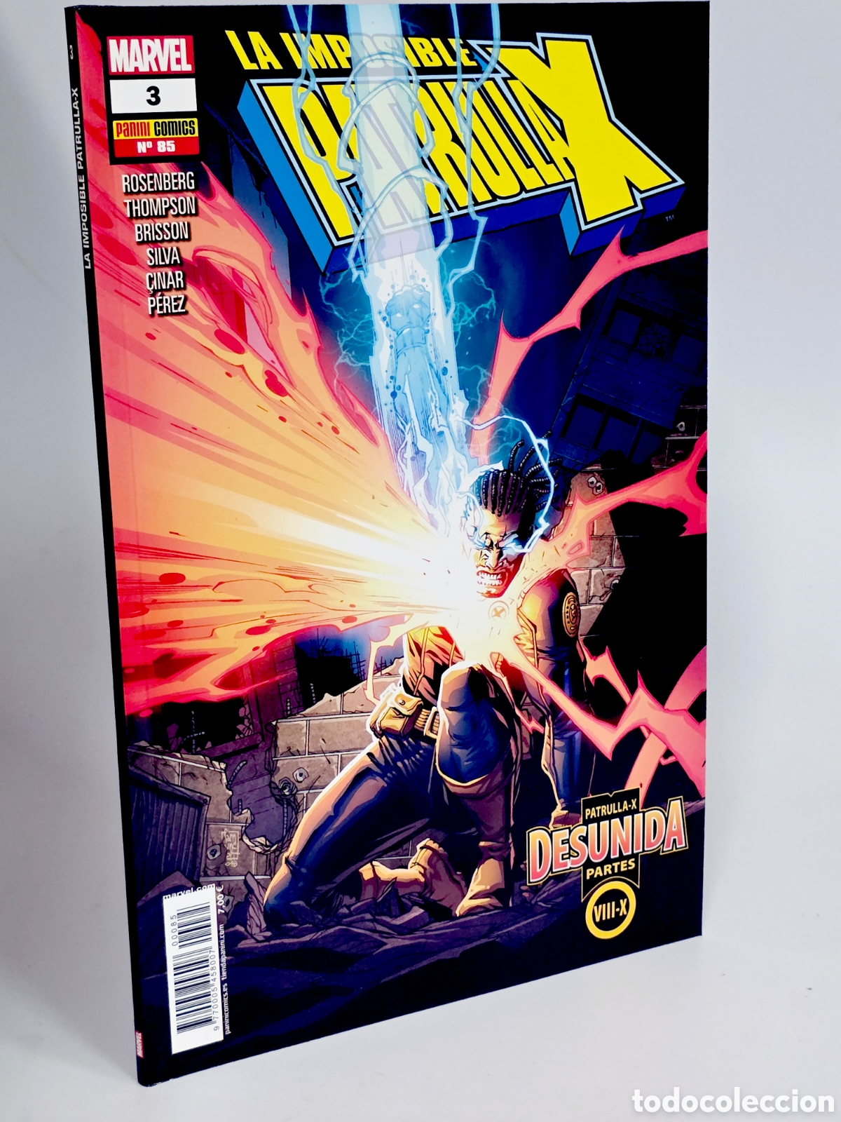 C&oacute;mics: C&Oacute;MIC DE KIOSCO LA IMPOSIBLE PATRULLA X 85 PANINI C&Oacute;MICS MARVEL - Foto 1