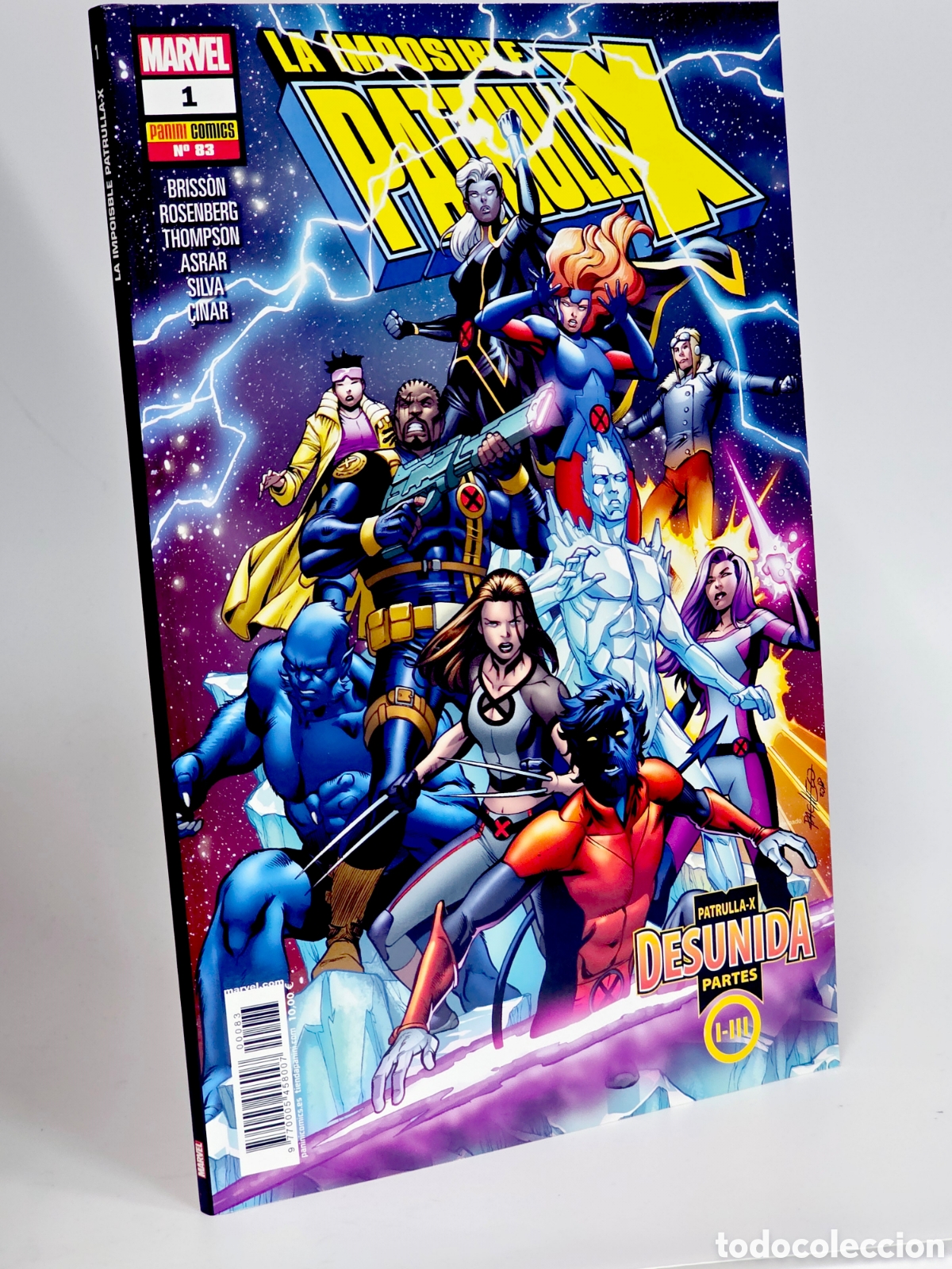 C&oacute;mics: C&Oacute;MIC DE KIOSCO LA IMPOSIBLE PATRULLA X 83 PANINI C&Oacute;MICS MARVEL - Foto 1