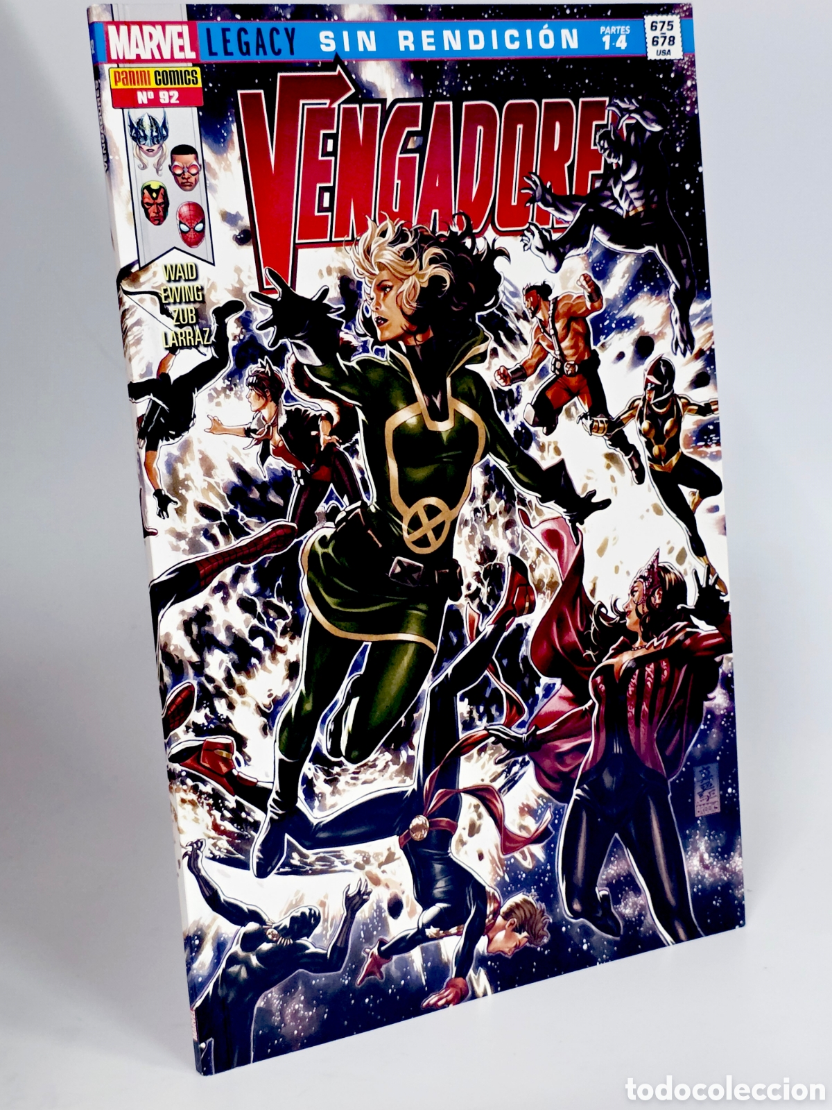 C&oacute;mics: C&Oacute;MIC DE KIOSCO VENGADORES 92 LEGACY SIN RENDICI&Oacute;N PANINI C&Oacute;MICS MARVEL - Foto 1
