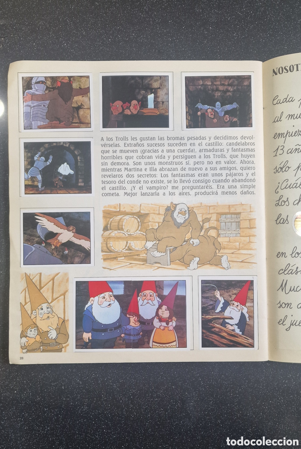 C&oacute;mics: &Aacute;lbum de cromos &rdquo;La llamada de los Gnomos&rdquo; - Foto 7