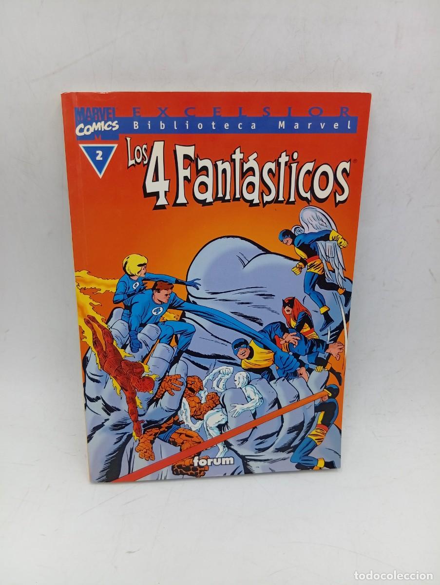 C&oacute;mics: LOS 4 FANTASTICOS. N&ordm; 2. EXCELSIOR. BIBLIOTECA MARVEL. FORUM. MARVEL COMICS. - Foto 1