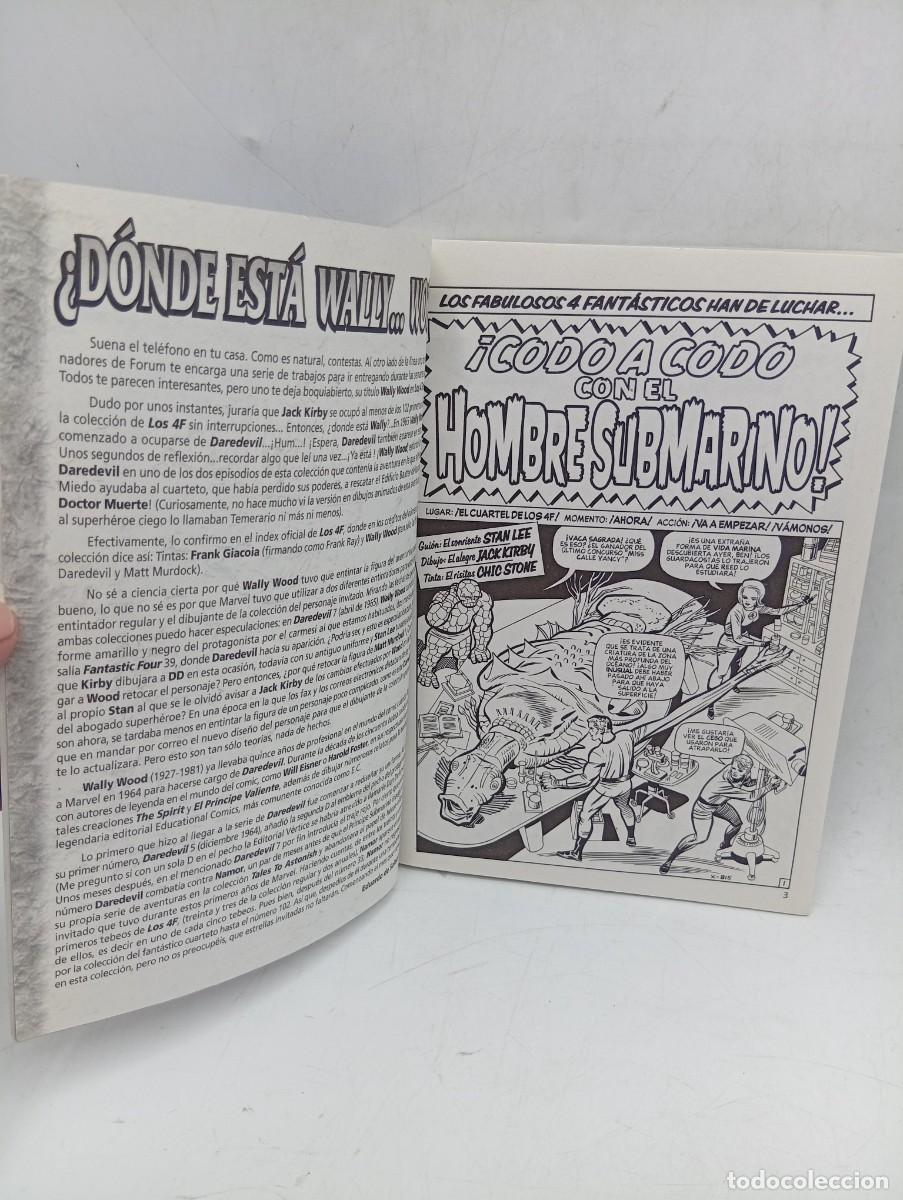 C&oacute;mics: LOS 4 FANTASTICOS. N&ordm; 3. EXCELSIOR. BIBLIOTECA MARVEL. FORUM. MARVEL COMICS. - Foto 2
