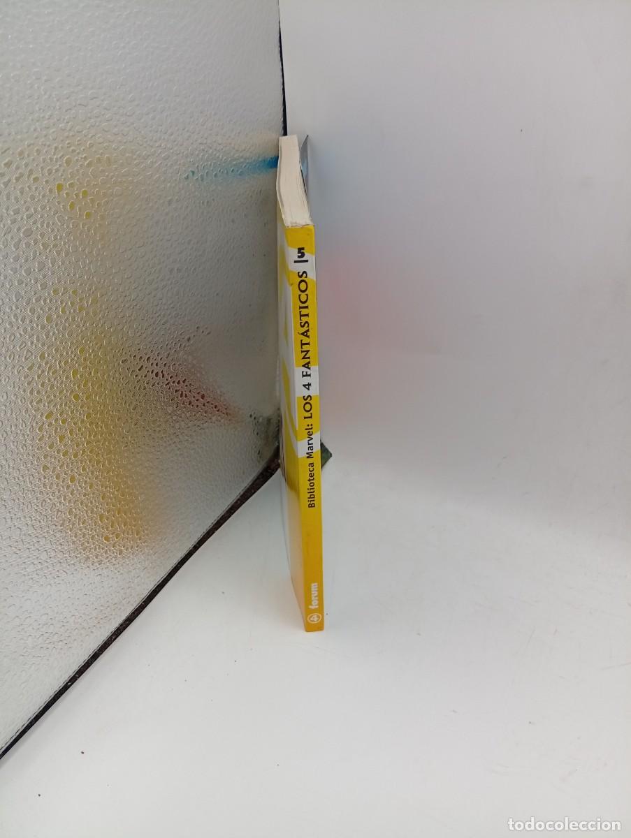 C&oacute;mics: LOS 4 FANTASTICOS. N&ordm; 5. EXCELSIOR. BIBLIOTECA MARVEL. FORUM. MARVEL COMICS. - Foto 5