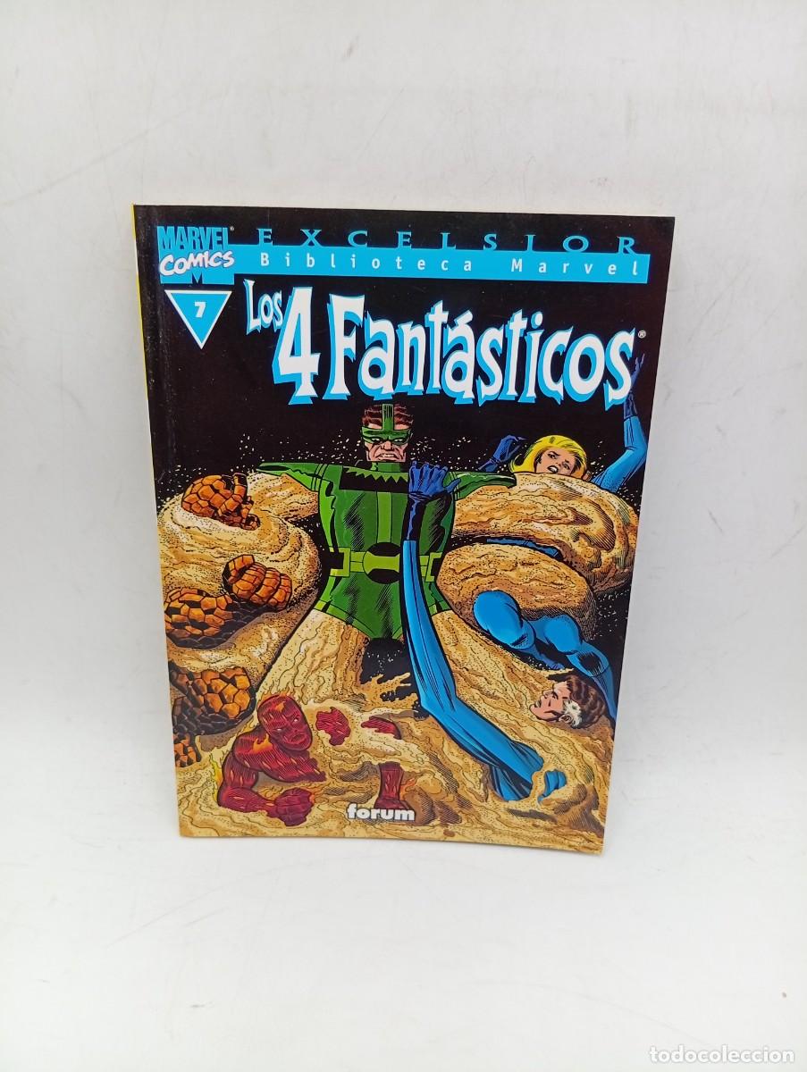 C&oacute;mics: LOS 4 FANTASTICOS. N&ordm; 7. EXCELSIOR. BIBLIOTECA MARVEL. FORUM. MARVEL COMICS. - Foto 1