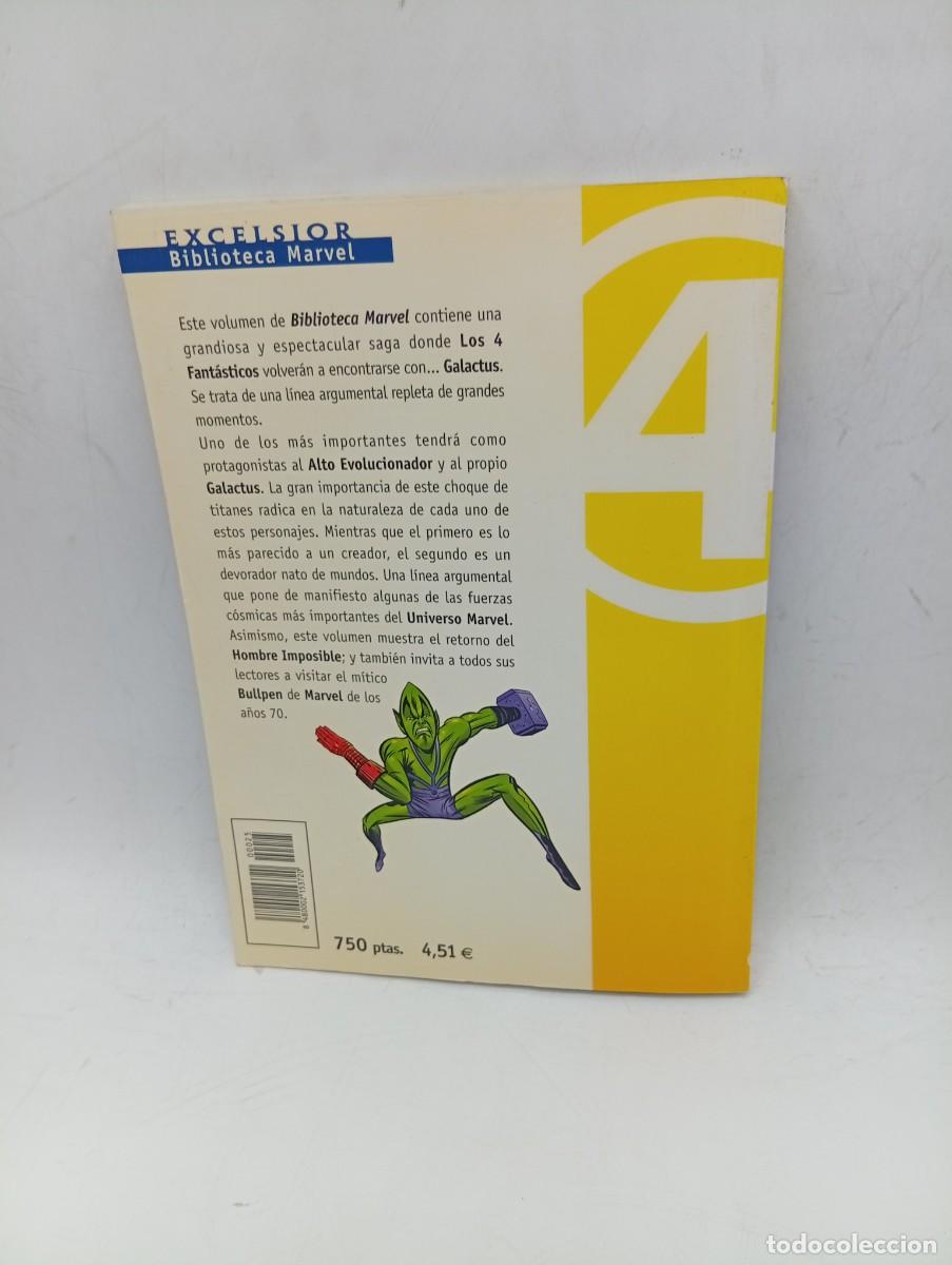 C&oacute;mics: LOS 4 FANTASTICOS. N&ordm; 25. EXCELSIOR. BIBLIOTECA MARVEL. FORUM. MARVEL COMICS. - Foto 4