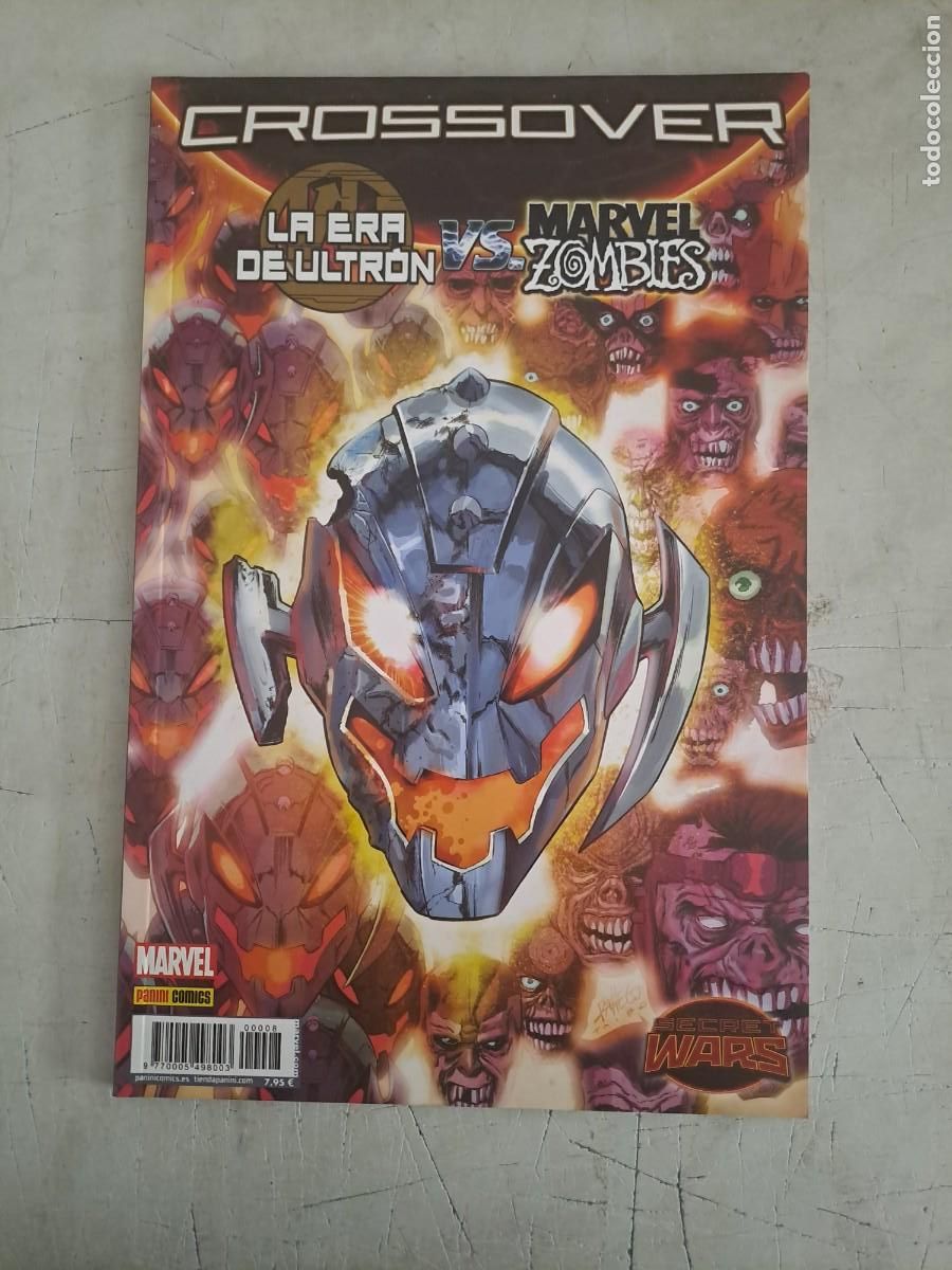 C&oacute;mics: Crossover 8, la era de Ultron Vs. Marvel zombies, Panini en perfecto estado - Foto 1