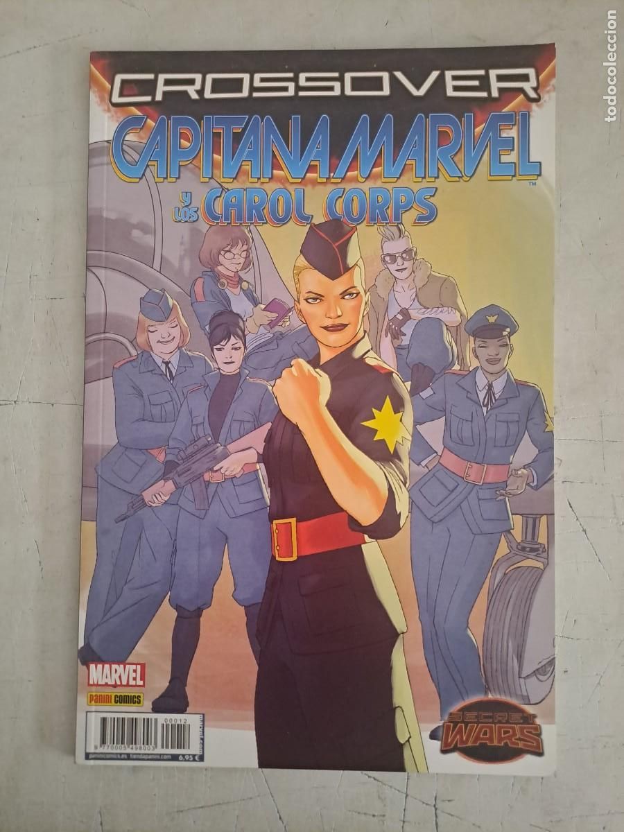 C&oacute;mics: Crossover 12, Capitana Marvel y los Carol corps, Panini en perfecto estado - Foto 1