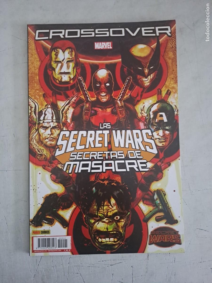 C&oacute;mics: Crossover 1, las secret wars, Panini en perfecto estado - Foto 1