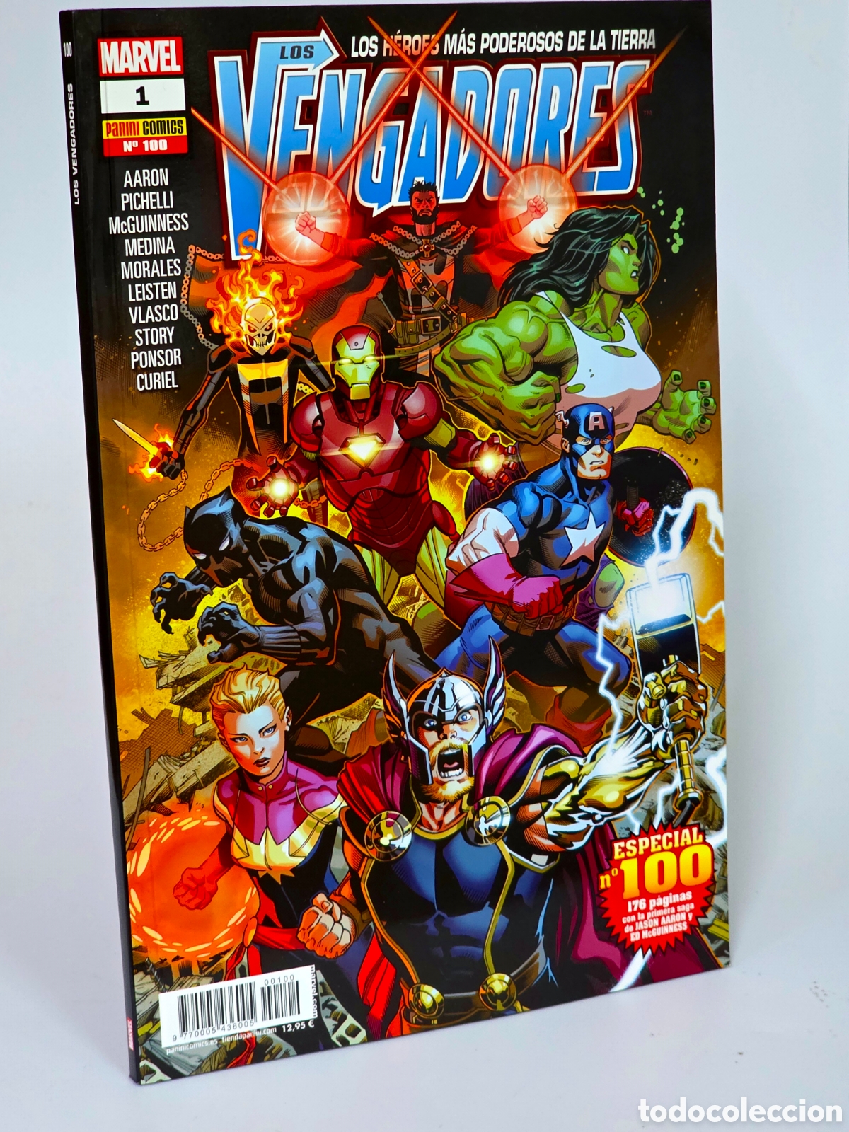 C&oacute;mics: C&Oacute;MIC DE KIOSCO LOS VENGADORES 100 ESPECIAL PANINI C&Oacute;MICS MARVEL EXTRA - Foto 1