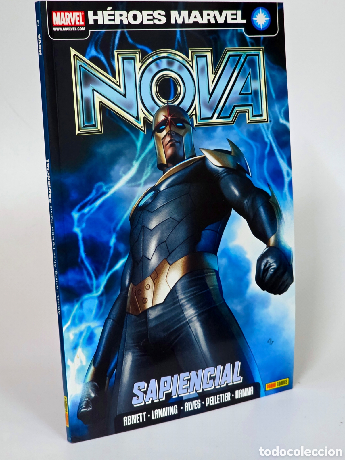 C&oacute;mics: C&Oacute;MIC NOVA 2 SAPIENCIAL H&Eacute;ROE MARVEL PANINI C&Oacute;MICS MARVEL CASI EXCELENTE ESTADO - Foto 1