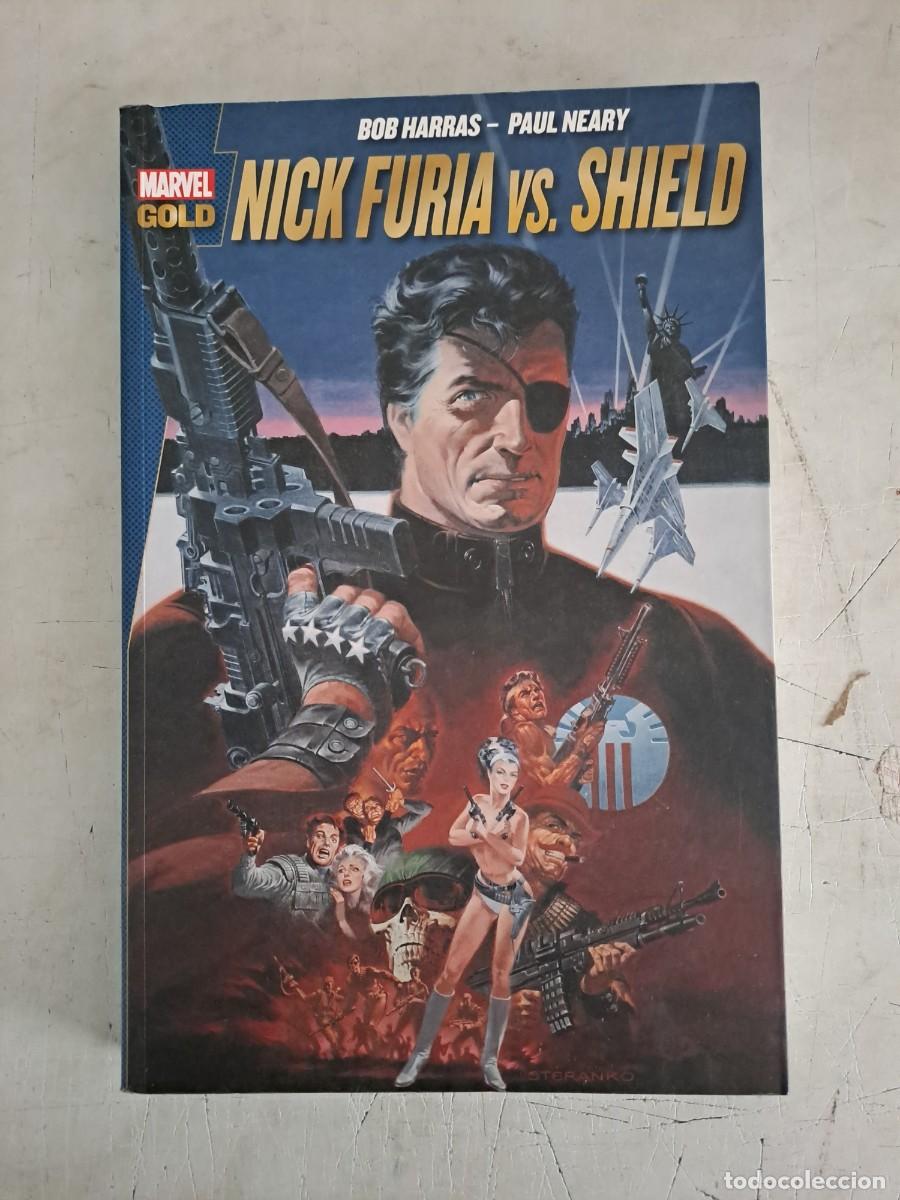 C&oacute;mics: Marvel Gold, Nick furia Vs. shield, Panini en perfecto estado - Foto 1