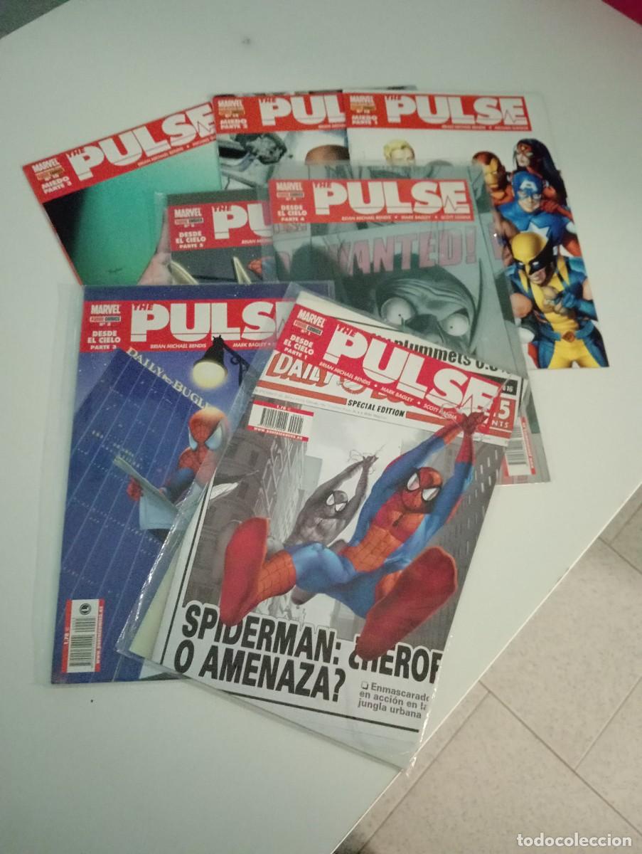 C&oacute;mics: LOTE THE PULSE. 7 EJEMPLARES (DE 16). GRAPA. PANINI. MARVEL. 2005 &ndash; 07. - Foto 1