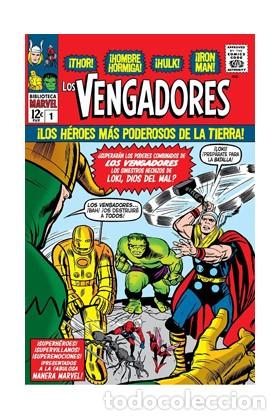 C&oacute;mics: BIBLIOTECA MARVEL 12. LOS VENGADORES 1 - Foto 1