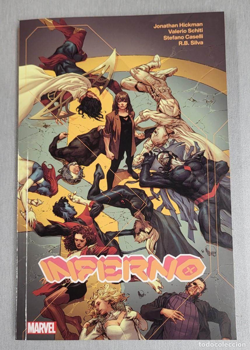 C&oacute;mics: INFERNO - OBRA COMPLETA - JONATHAN HICKMAN / MRVEL - PANINI - Foto 1