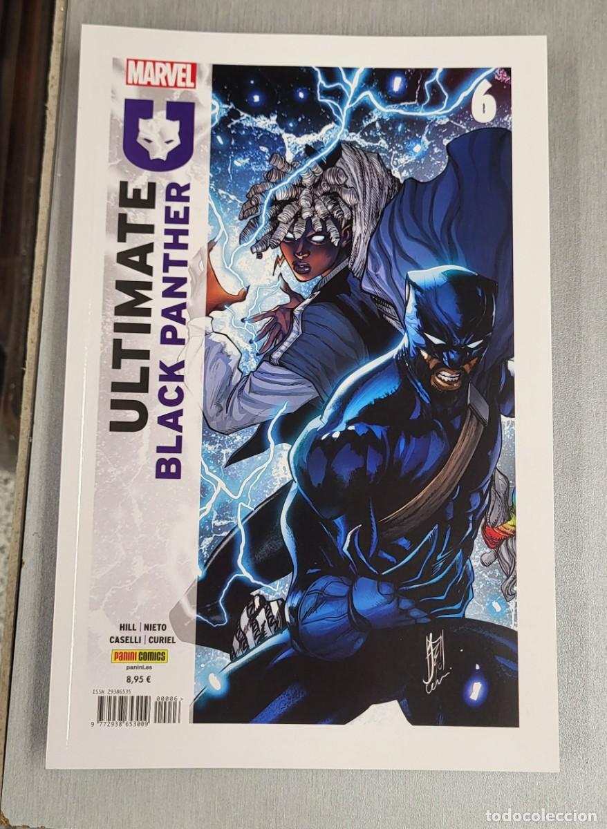C&oacute;mics: ULTIMATE BLACK PANTHER N&ordm; 6 - BRYAN HILL - ESTEFANO CASELLI / MARVEL - PANINI - Foto 1