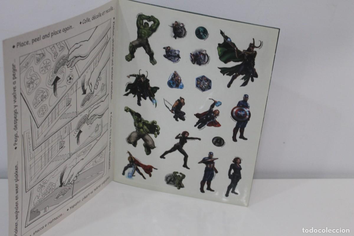C&oacute;mics: LOS VENGADORES STICK STACK 2012 PEGATINAS - Foto 2