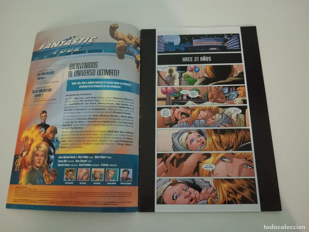 C&oacute;mics: ULTIMATE FANTASTIC FOUR N.&ordm; 1 (DE 31). GRAPA. PANINI. MARVEL. 2005. - Foto 3