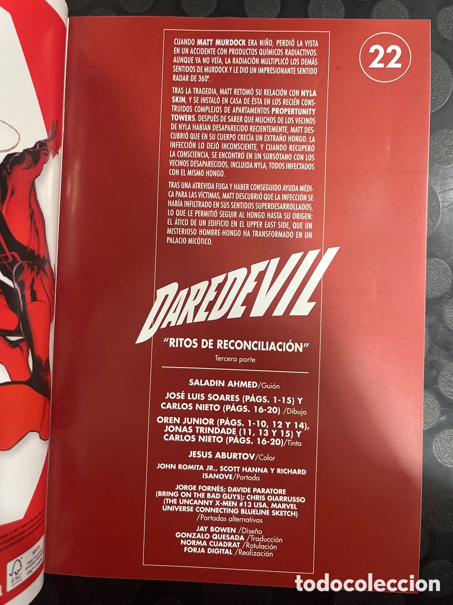 C&oacute;mics: DAREDEVIL N.69 / 22 RITOS DE RECONCILIACI&Oacute;N ( 2019/&hellip; ) - Foto 3
