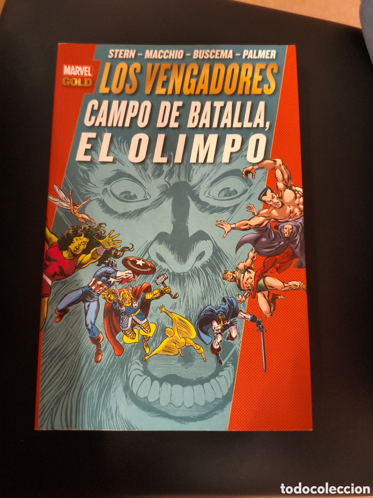 C&oacute;mics: Marvel gold poderosos vengadores Panini campo de batalla , el Olimpo - Foto 1