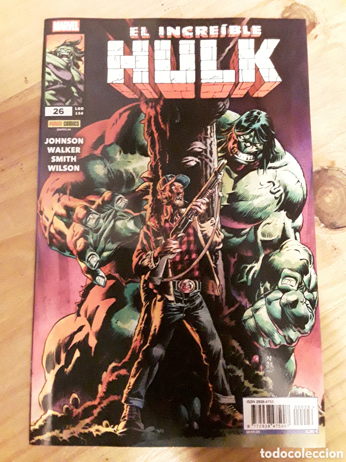 C&oacute;mics: Hulk 26 / 156 (grapa) - Johnson, Walker, Smith, Wilson - Panini / Marvel - Foto 1