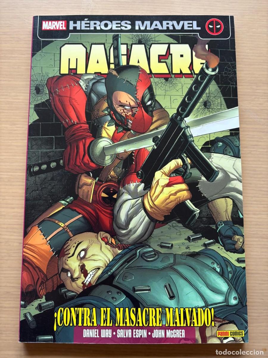 C&oacute;mics: Masacre contra el malvado masacre panini estado nuevo - Foto 1